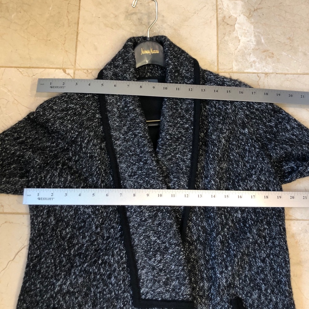 Tart Sweater Jacket black tweed, Sz S - Picture 14 of 15